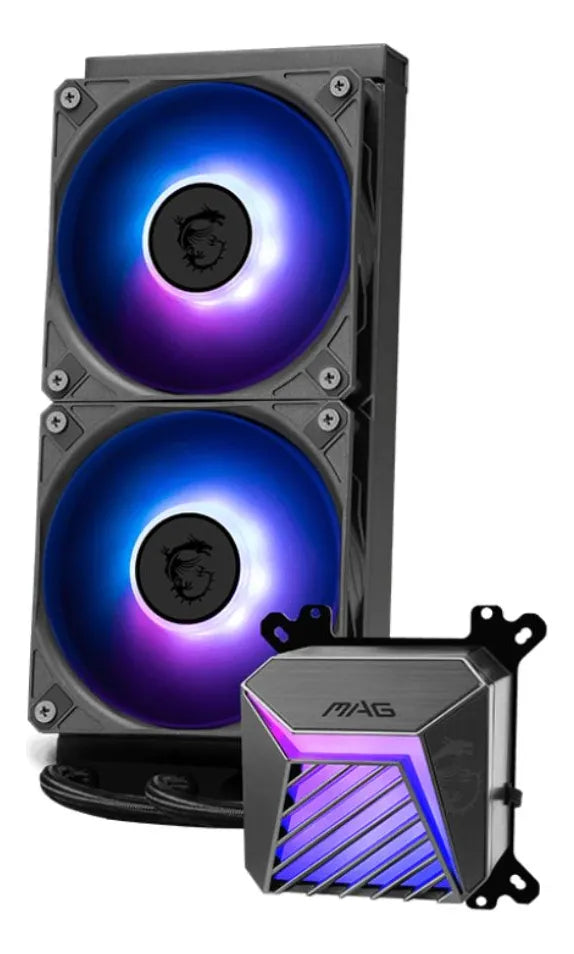 Cooler Cpu Watercooler Msi Mag Coreliquid A15 240 Argb 200w