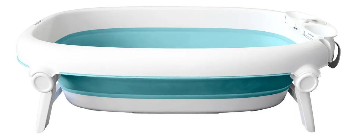 Bañera Para Bebe Carestino Hawaii Aguamarina Con Soporte