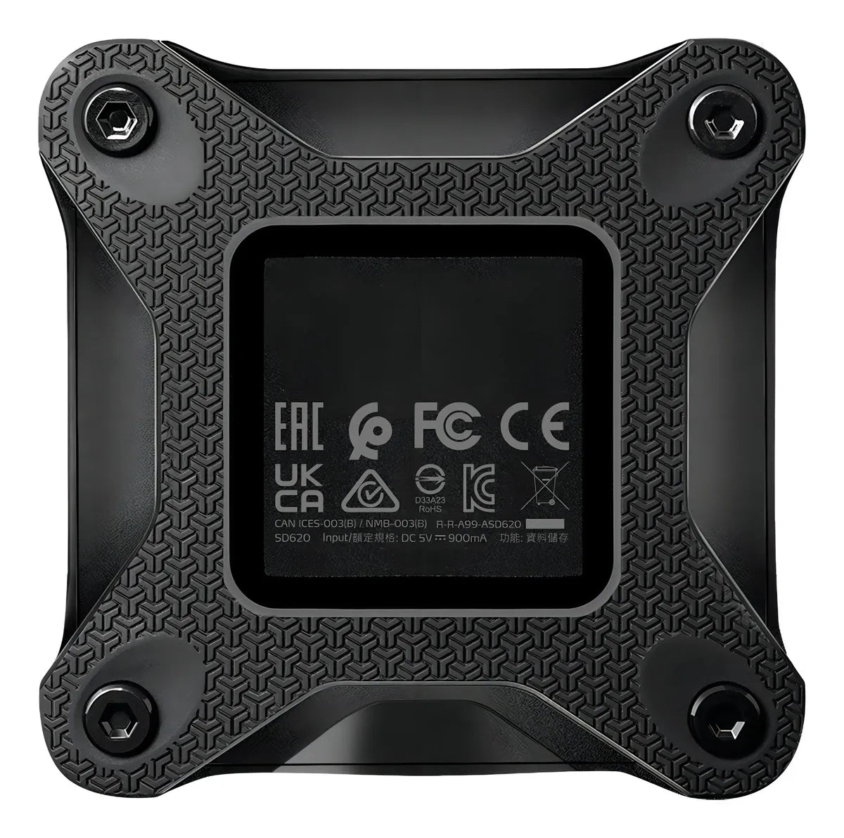 Unidad Solida Externa Adata Sd620 2tb Usb 3.2 (usb-a) Color Negro