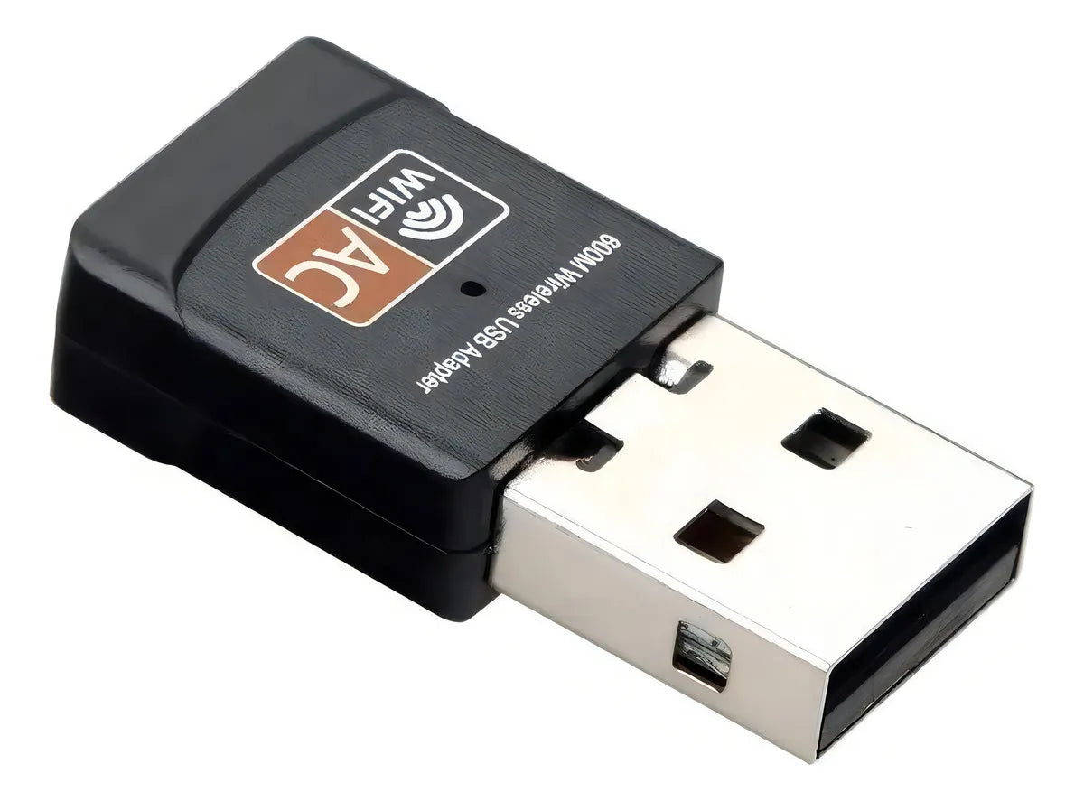 Adaptador Wifi Usb Ac Doble Banda Dual 2.4 Y 5 Ghz + Rapido