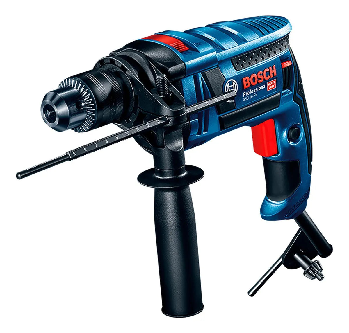 Taladro Percutor 1/2 PuLG 750w Bosch Gsb 16 Re Color Azul Frecuencia 60 Hz