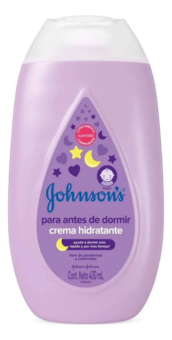 Crema Johnson Para Antes De Dormir 400 Ml