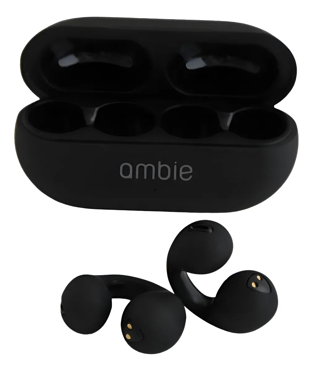 Audífonos Bluetooth Con Diseño Gancho De Oreja Abierta Negro