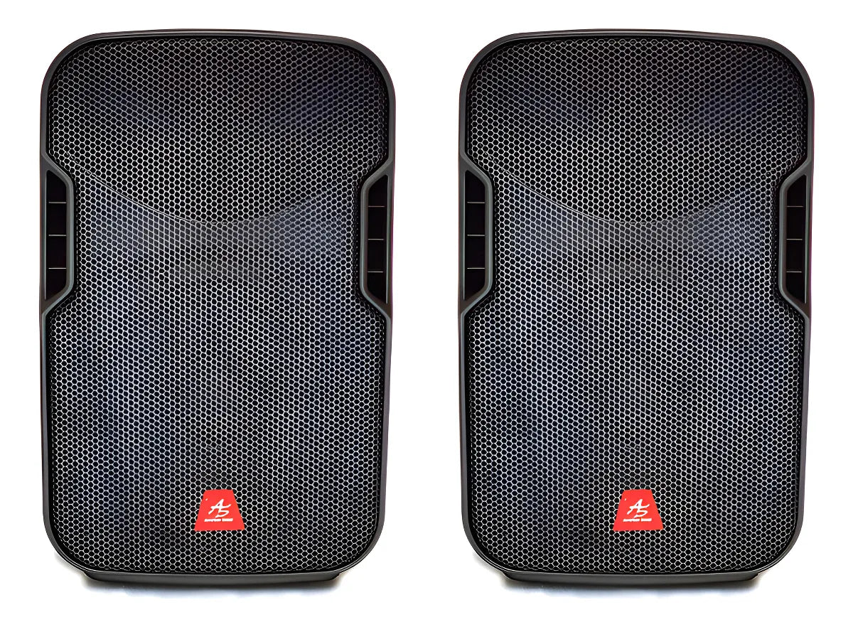 Juego De 2 Parlantes Pasivos 8 Pulgadas 400w Americansound Negro