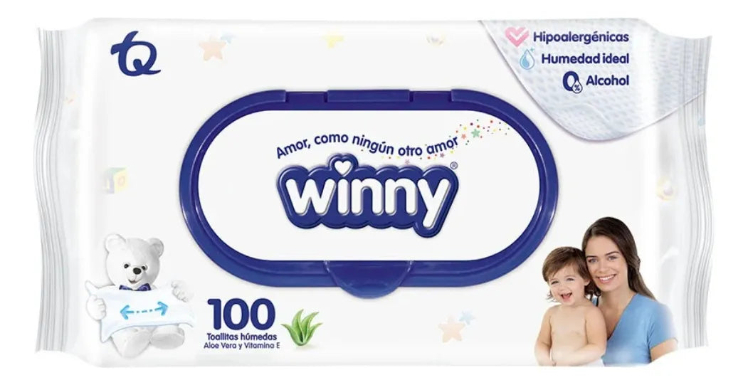 Toallita Humeda Winny X2400 - 24 Pa - Unidad A $123