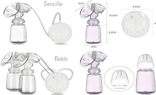 Repuesto Conectores Partes 7 Y 8 Sacaleches Real Bubee