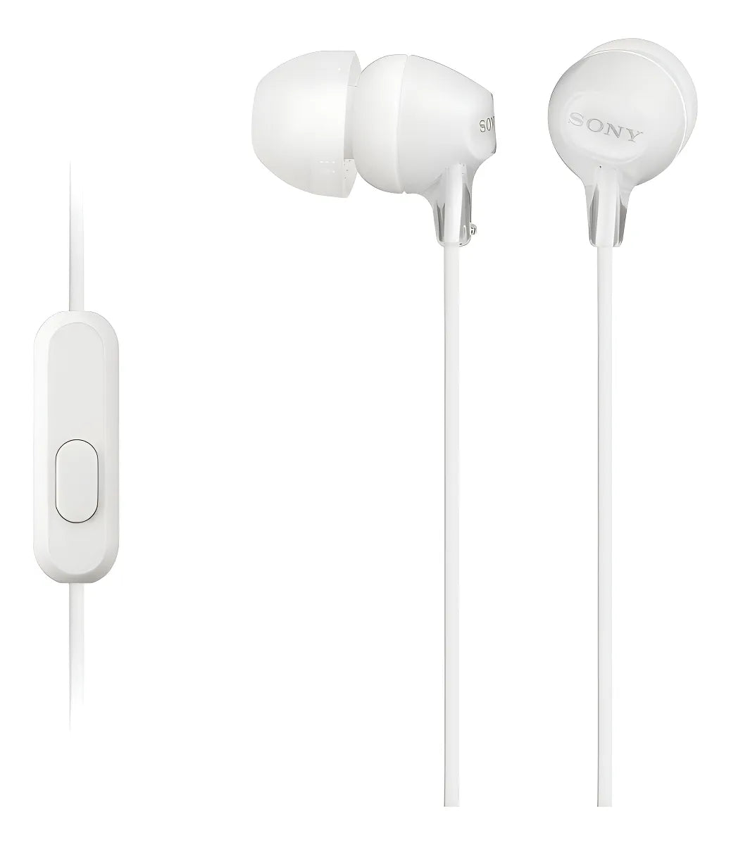 Audífonos Sony Internos Y Funcion Manos Libres Color Blanco