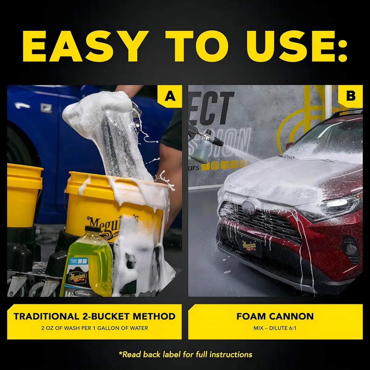 Shampoo Con Cera Hybird Cermic Meguiars 1.4 L G240748
