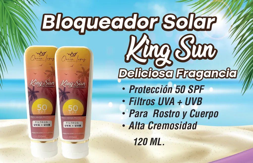 Bloqueador Solar King Sun X 120