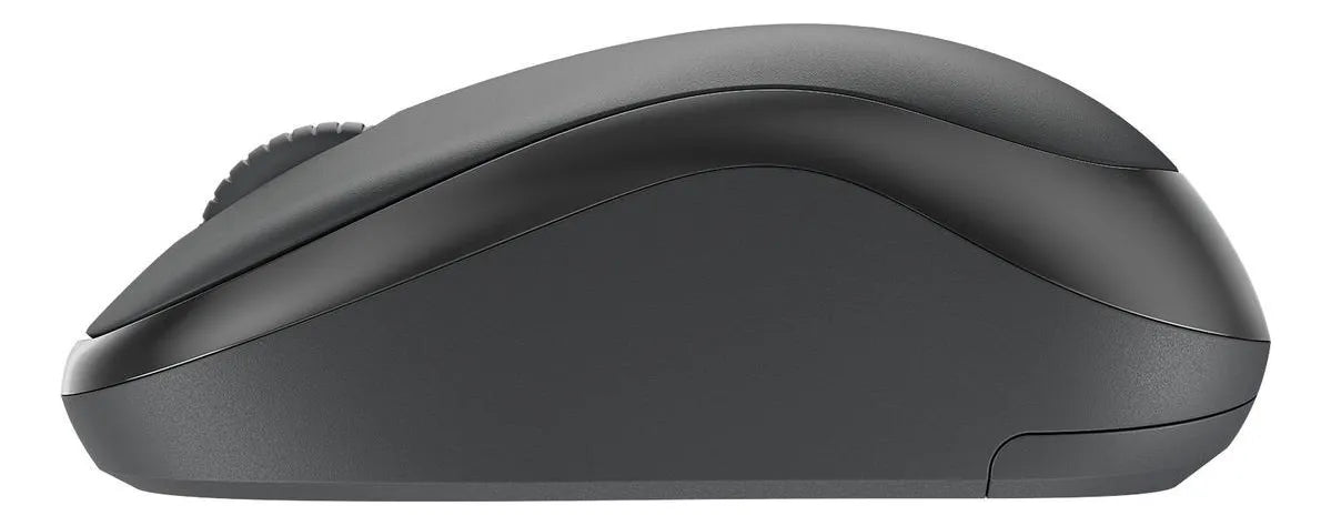 Kit de teclado y mouse inalámbrico Logitech MK295 Español Latinoamérica de color negro