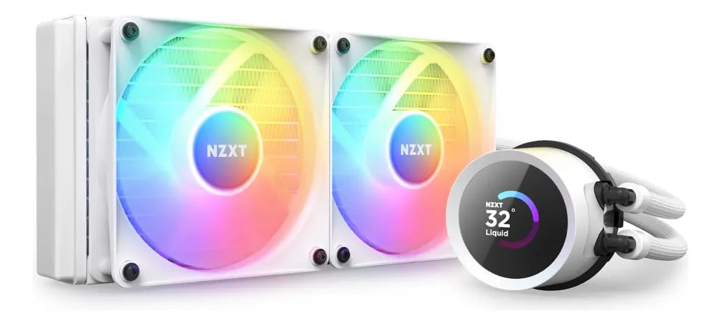Nzxt Kraken 240 Rgb - 240mm Aio Cpu Liquid Cooler - Custo...