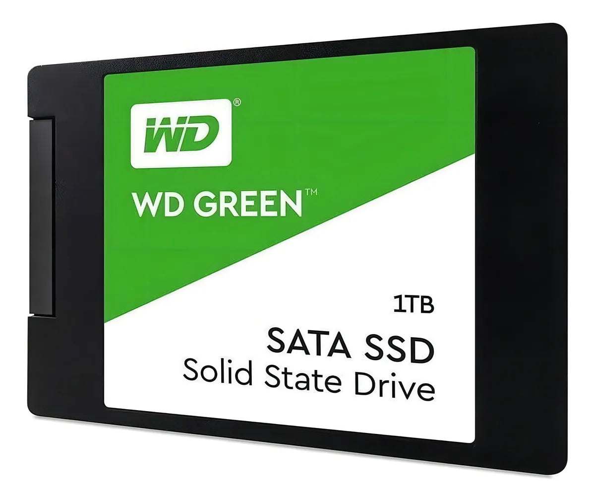 Disco sólido SSD interno 1TB Western Digital WD Green WDS100T3G0A verde 545MBs