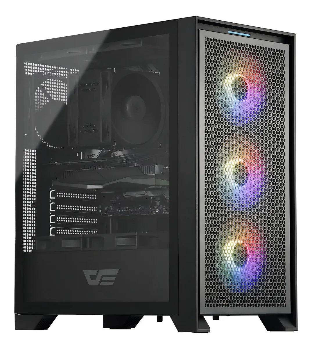 Darkflash Atx - Carcasa Para De Computadora, Ventilador P