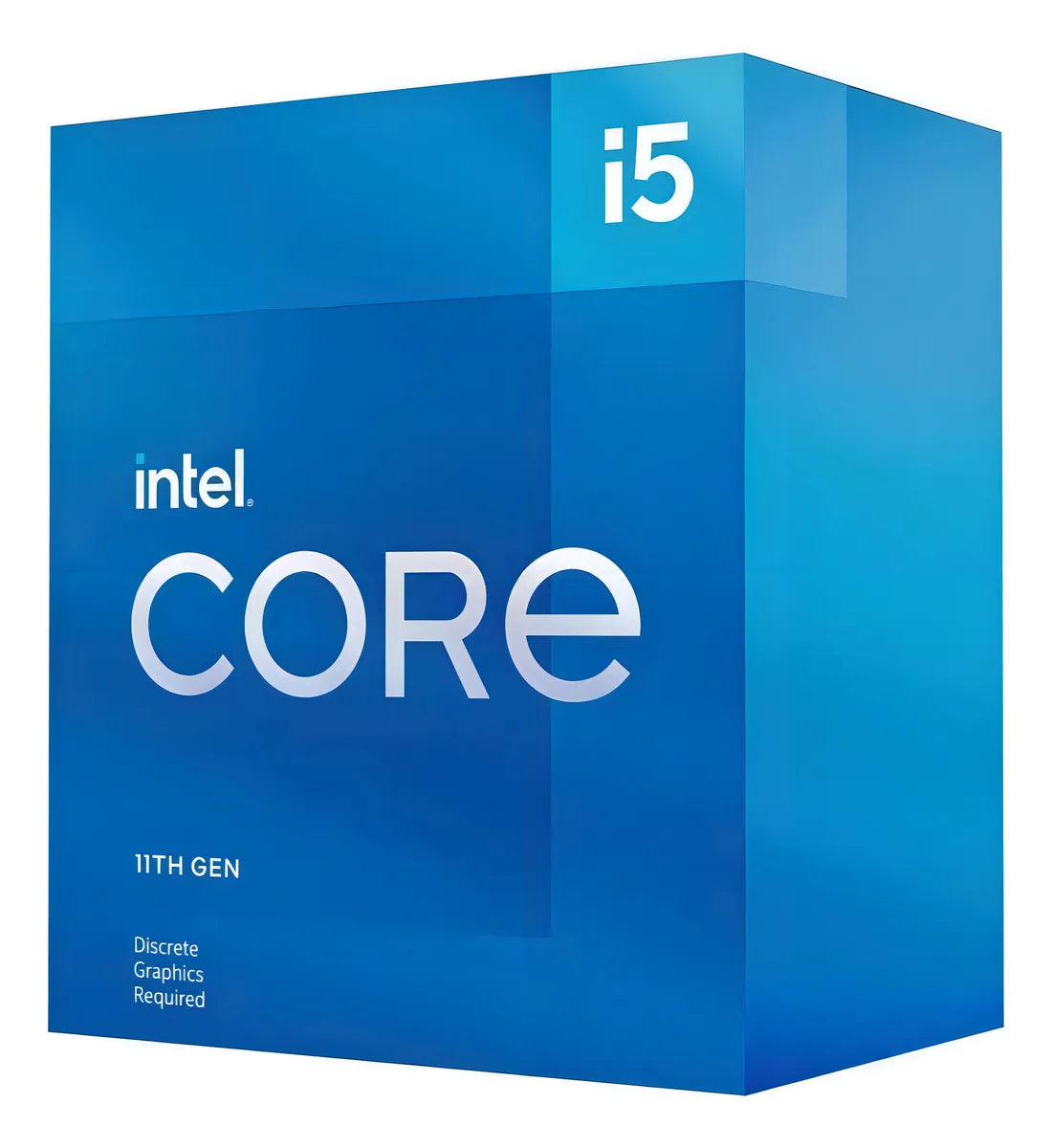 Procesador gamer Intel Core i5-11400F BX8070811400F de 6 núcleos y 4.4GHz de frecuencia