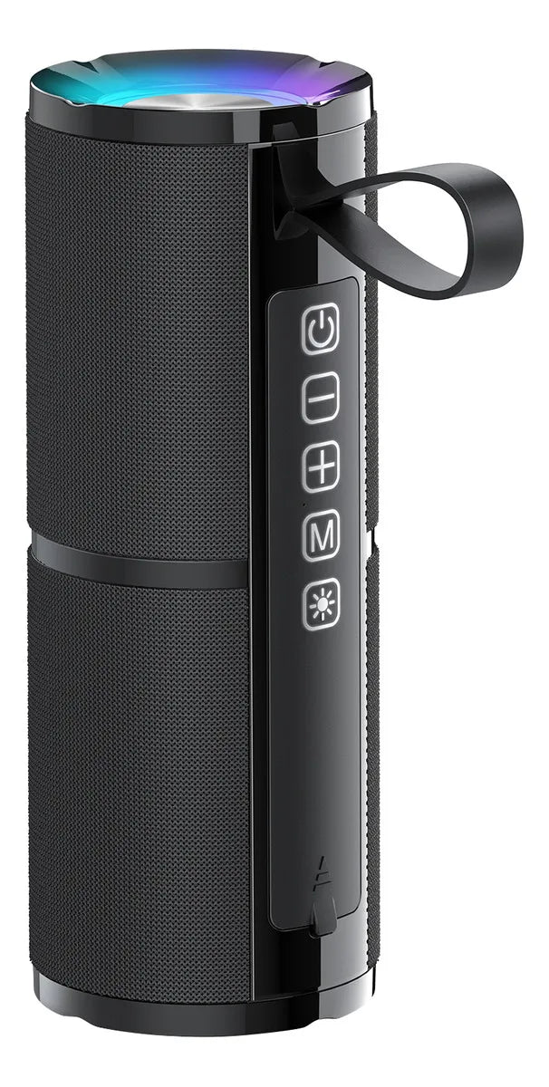 Parlante Bluetooth Portátil 1Hora BOC060 5.1 Altavoz Inalámbrico con Sonido Estéreo HD 2400mAh 3.5mm Color Negro