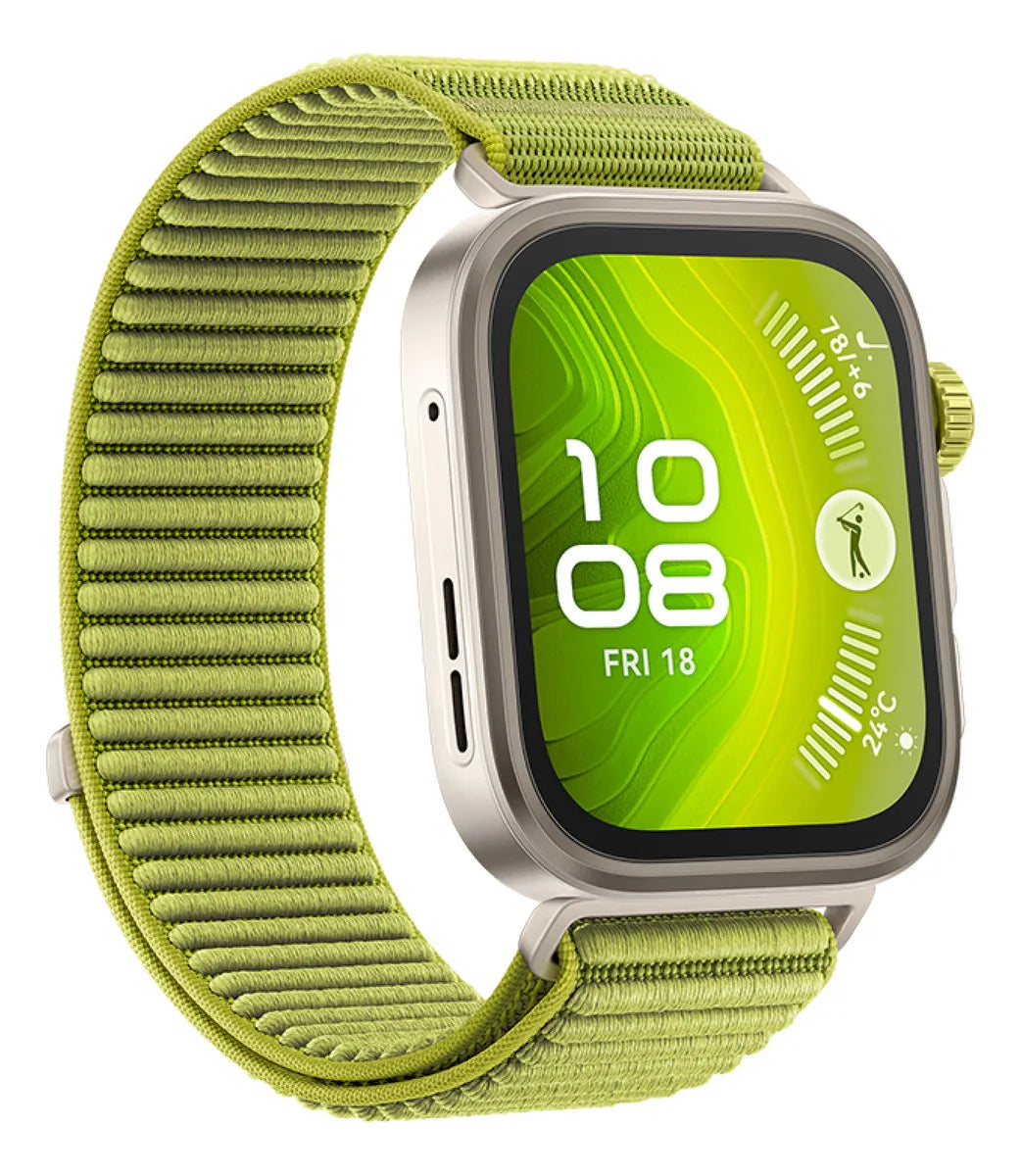 Huawei Watch Fit 4 Pro Smartwatch Gps, Golf, Análisis Ecg, Verde