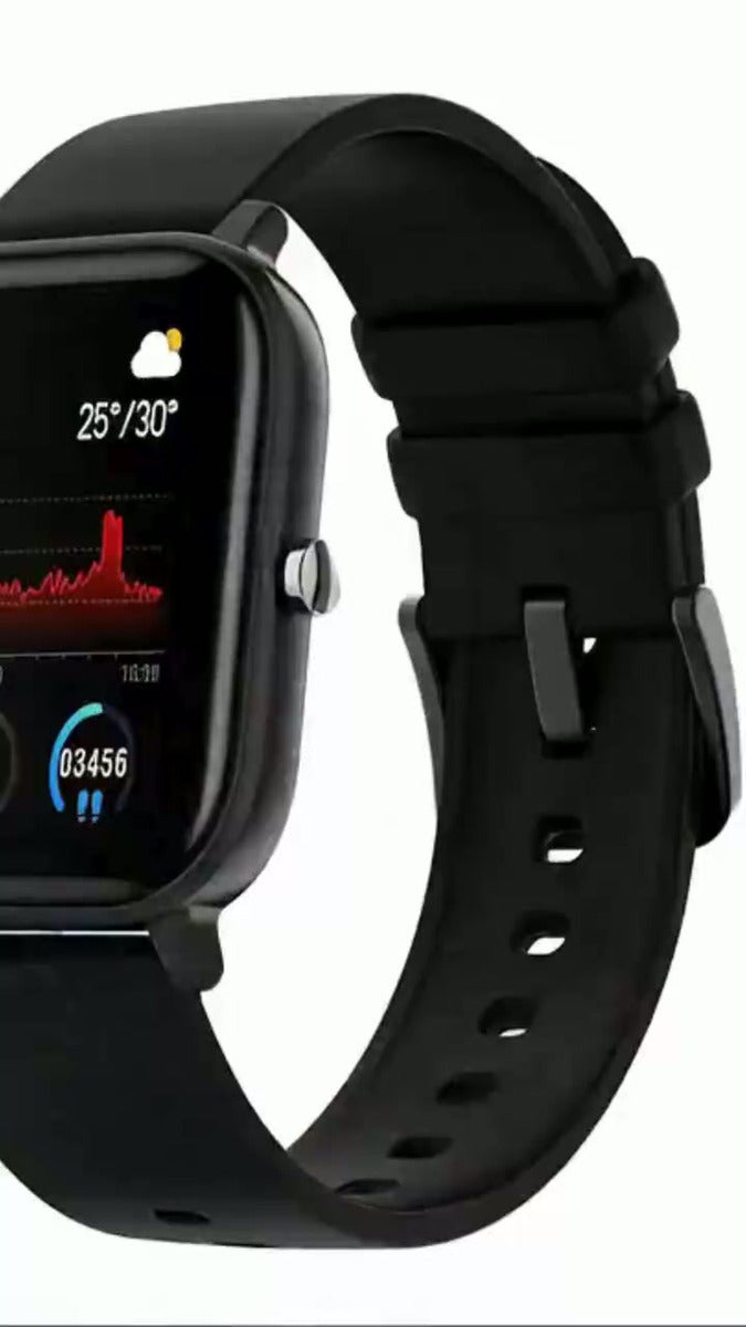 Smartband Colmi P Series P8 display de 1.69" con correa de silicona - color black