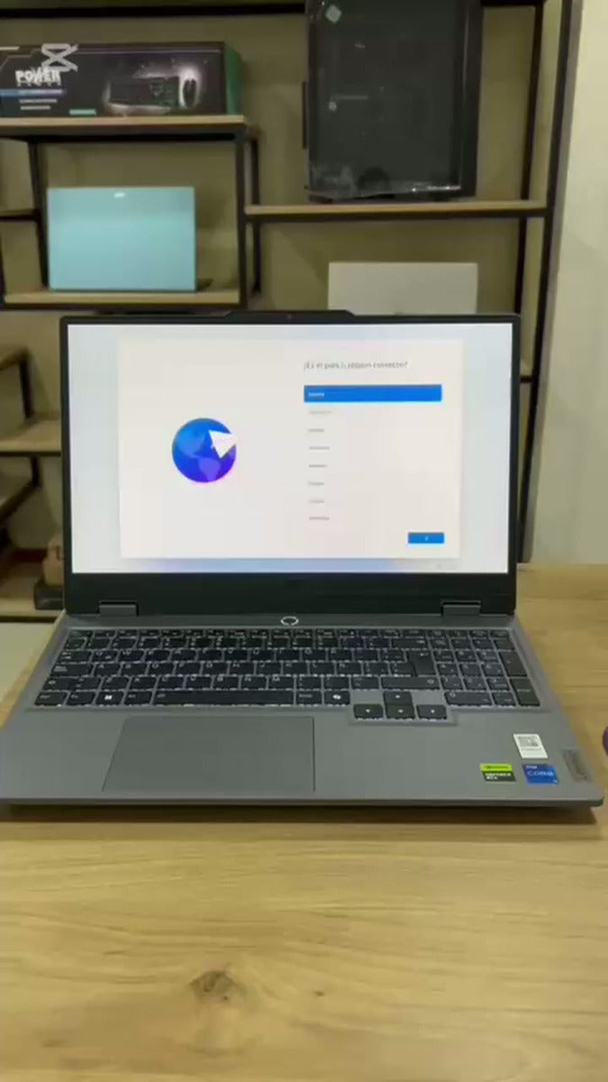 Notebook Lenovo Loq 15iax9 Intel Core I5-12450hx 24 Gb Ddr5 1 Tb Ssd 15.6 Full Hd Ips 144hz Nvidia Geforce Rtx 3050 6gb Gddr6 Wi-fi 6 (802.11ax) Teclado Español Windows 11 Home Color Luna Grey