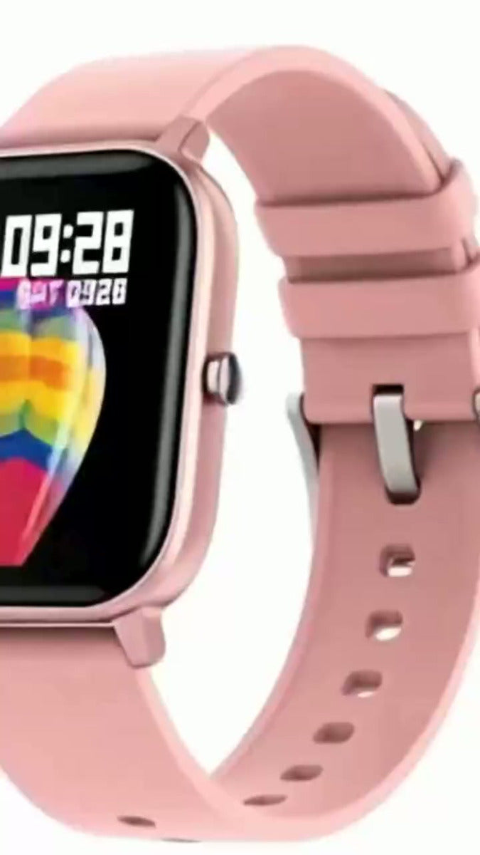 Smartband Colmi P Series P8 display de 1.69" con correa de silicona - color rose pink