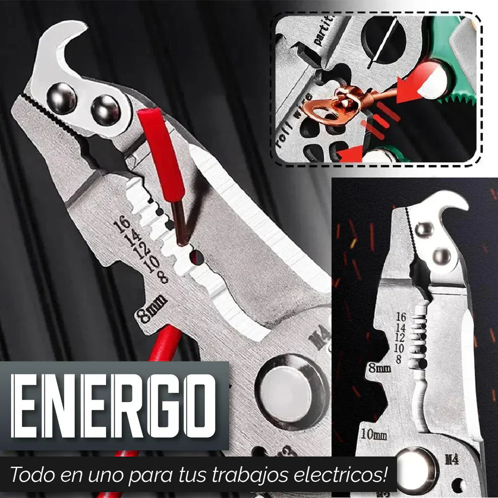 ENERGO™ - ALICATE Pelacables Multiusos para Todo tipo de Cables