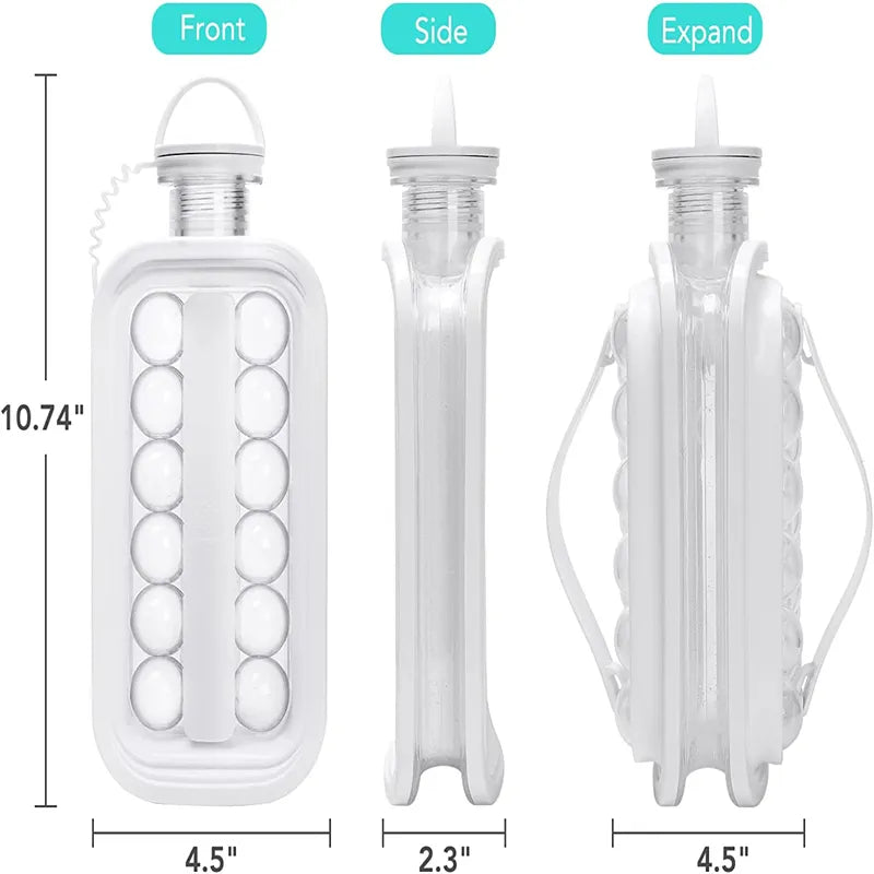 Molde para Hielo en forma de botella MV-6
