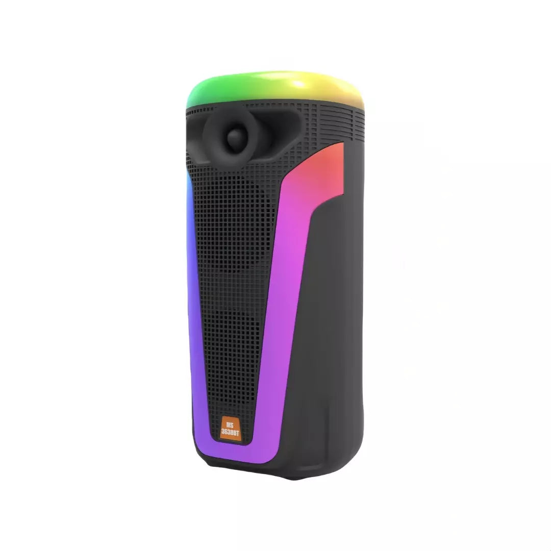 Parlante/Cabina De Sonido Bluetooth De 8" Con Retroiluminado MS-3638BT
