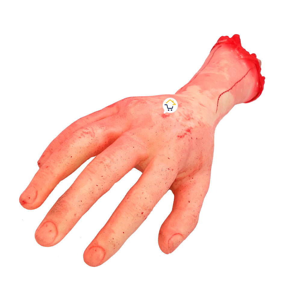 Mano Falsa Realista Sangre Accesorio Disfraz Halloween MA01