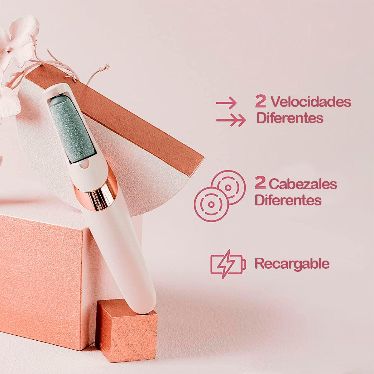 Quita Callos Eléctrico Removedor Pulidor Exfoliador LIM2