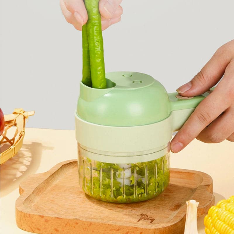 Mini Trituradora De Alimentos 4 En 1