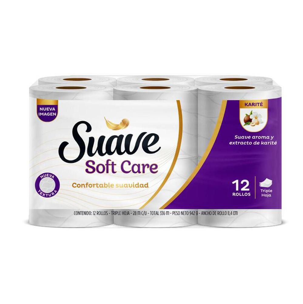 PAPEL HIG SUAVE GOLD 12U 28M KARITE