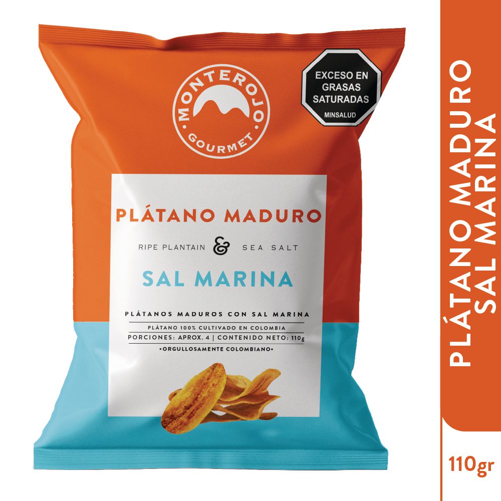 PLATANO MADURO MONTE ROJO 110G