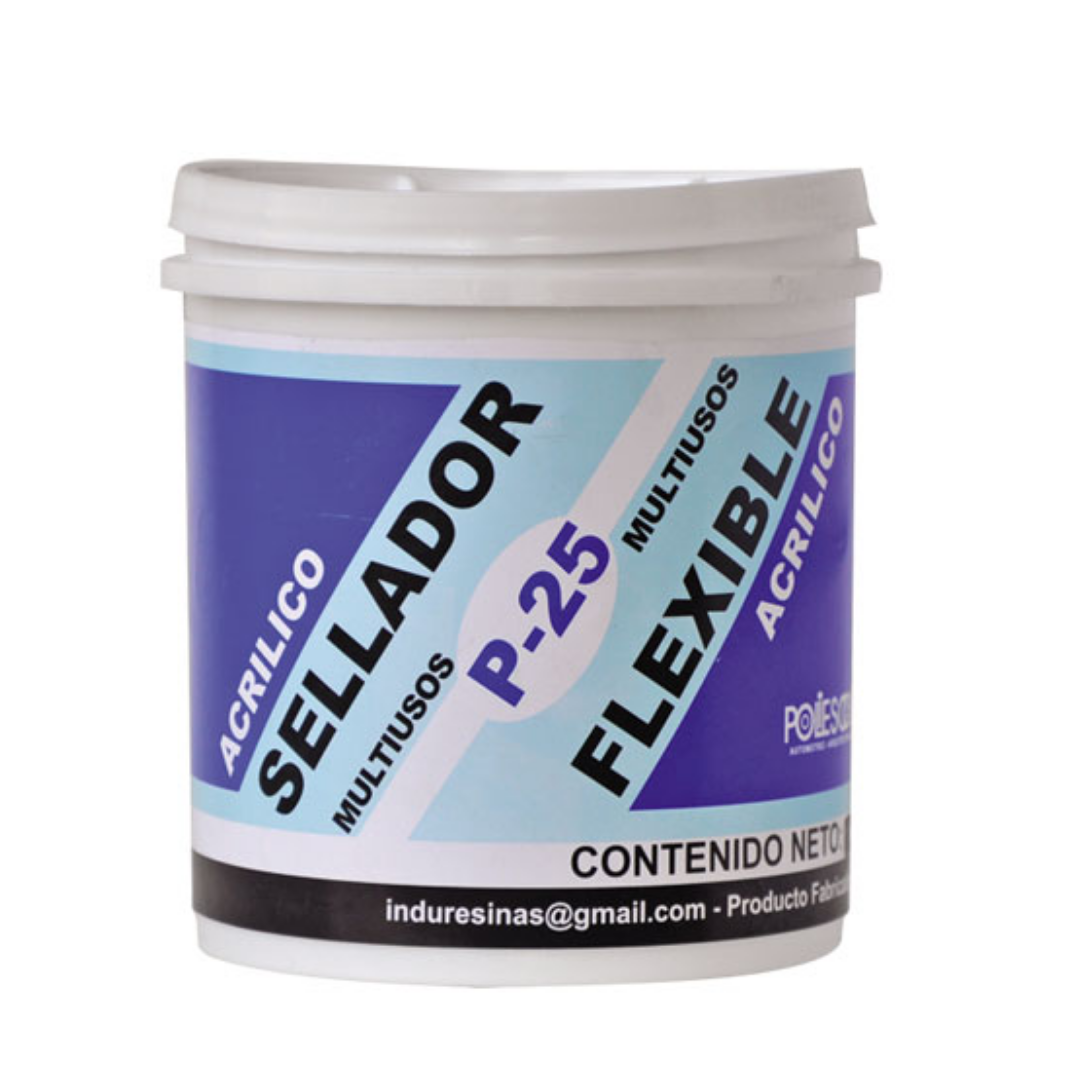 SELLADOR P25 NEGRO X 1/4