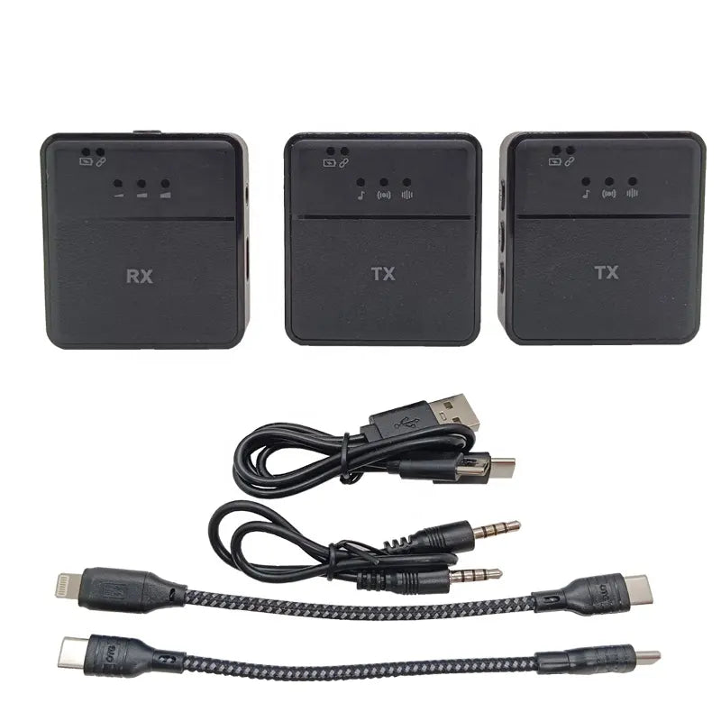 Microfono Solapa Recargable Doble Reduccion de Ruido SX9 ¡Envio Gratis!