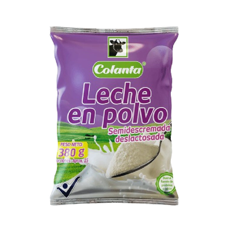 LECHE EN POLVO COLANTA SEMIDES/DESLAC 380G