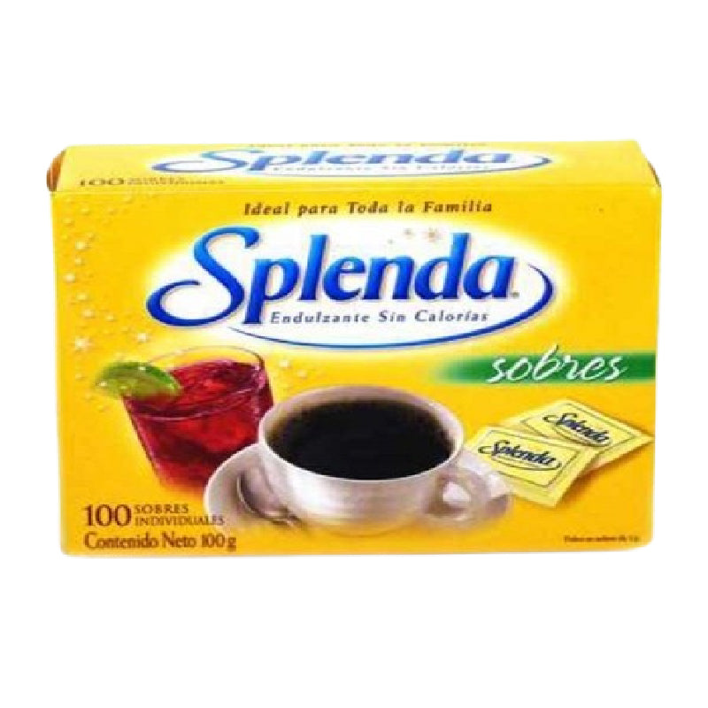 ENDULZANTE SPLENDA 100U 100G