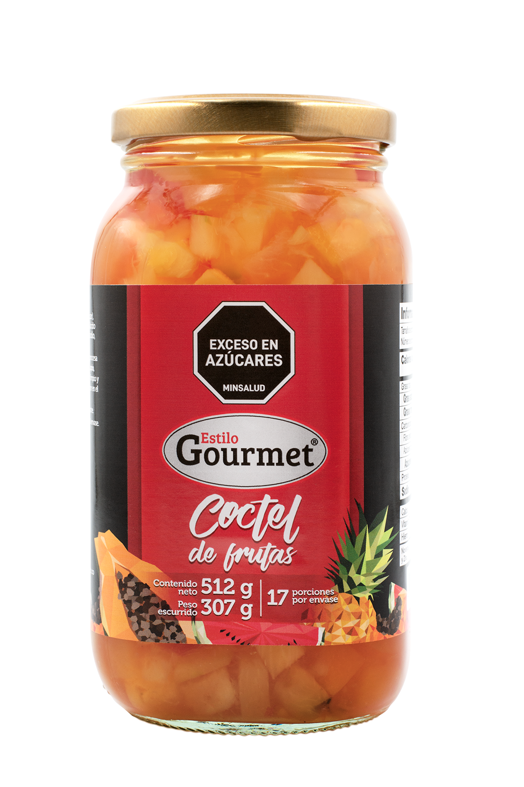 COCTEL DE FRUTAS ESTILO GOURMET 512G
