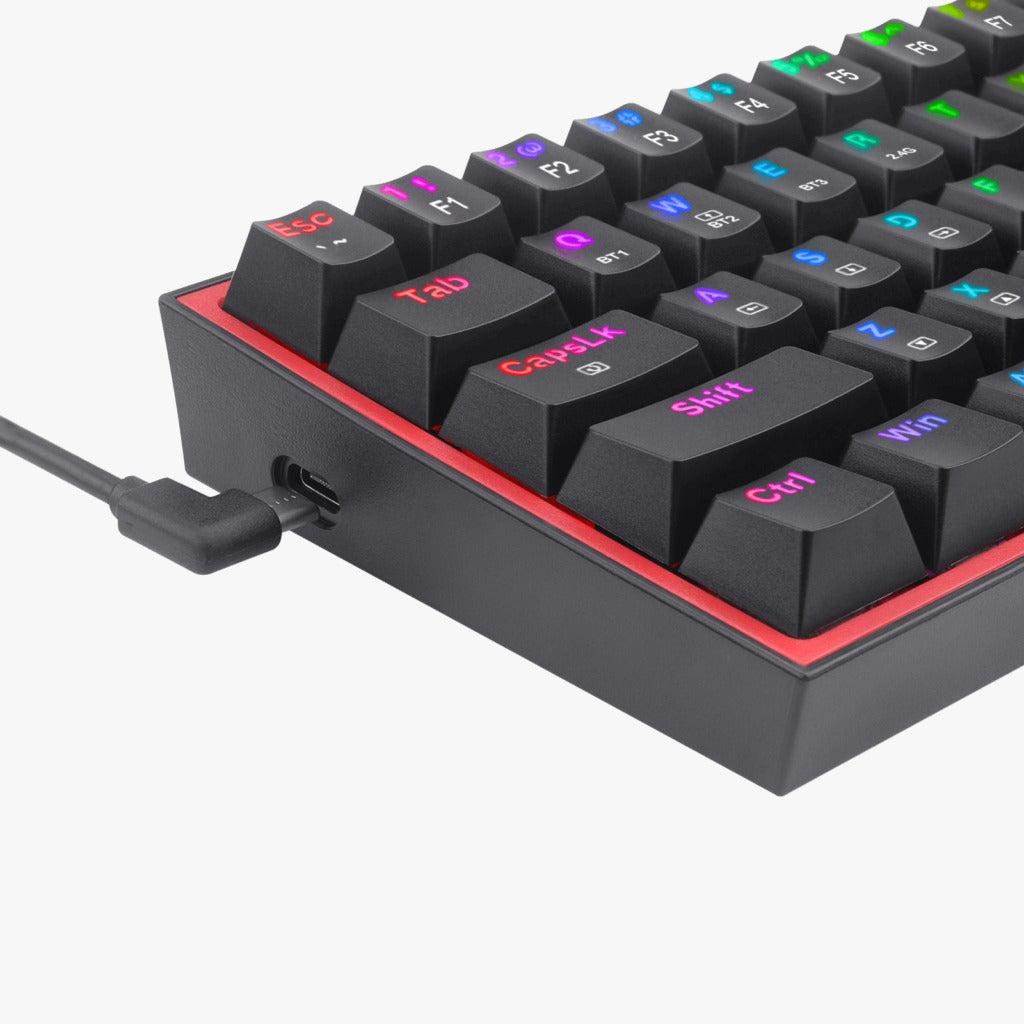 Teclado Mecanico 60% Redragon FIZZ Pro K616 Inalambrico RGB
