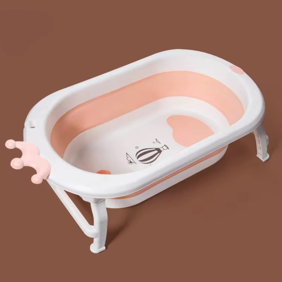 BAÑERA PLEGABLE ESTAMPADA, GOMA DE ALTA RESISTENCIA 8005A MUNBE