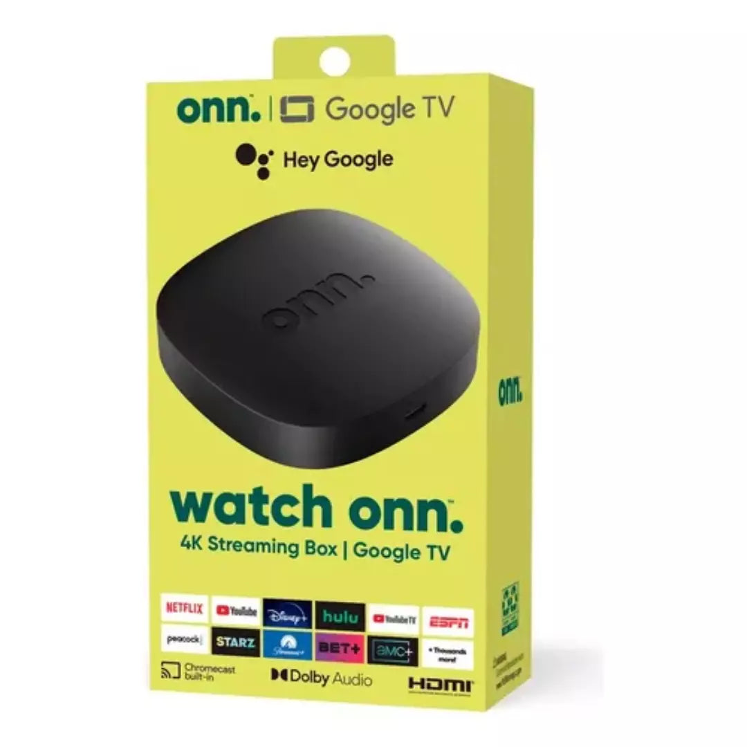 Watch Onn De Google En Box Resolución 4K