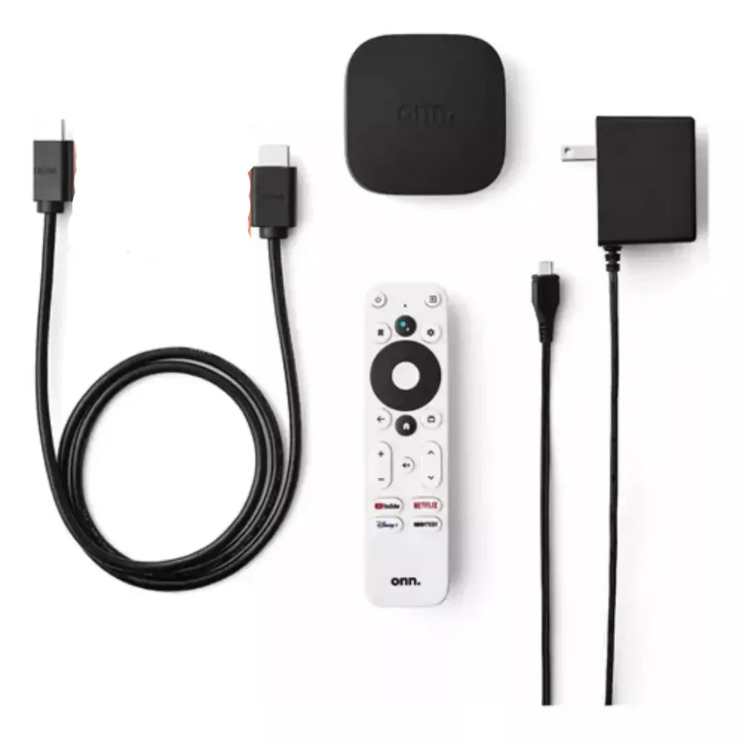 Watch Onn De Google En Box Resolución 4K