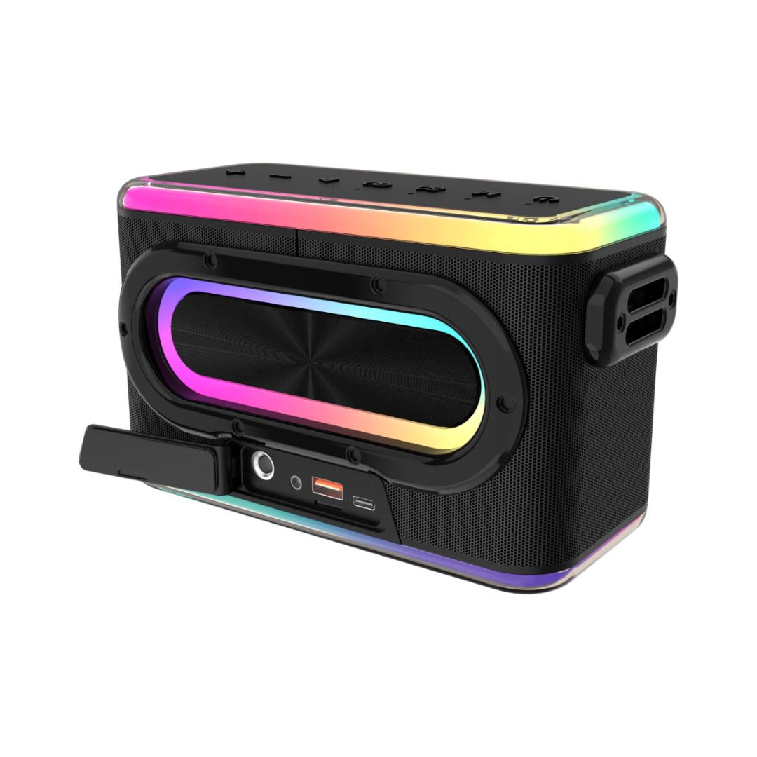 Parlante Recargable Bluetooth De 60W + 2 Micrófonos Vidvie XL-SP910