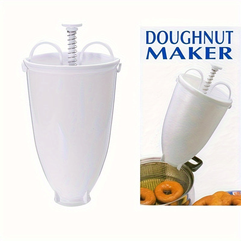 Kit Manual para Hacer Donas Fácil de Usar - Perfecto para Donas Caseras, Ideal para Hornear en Casa y Fiestas - No Requiere Baterías