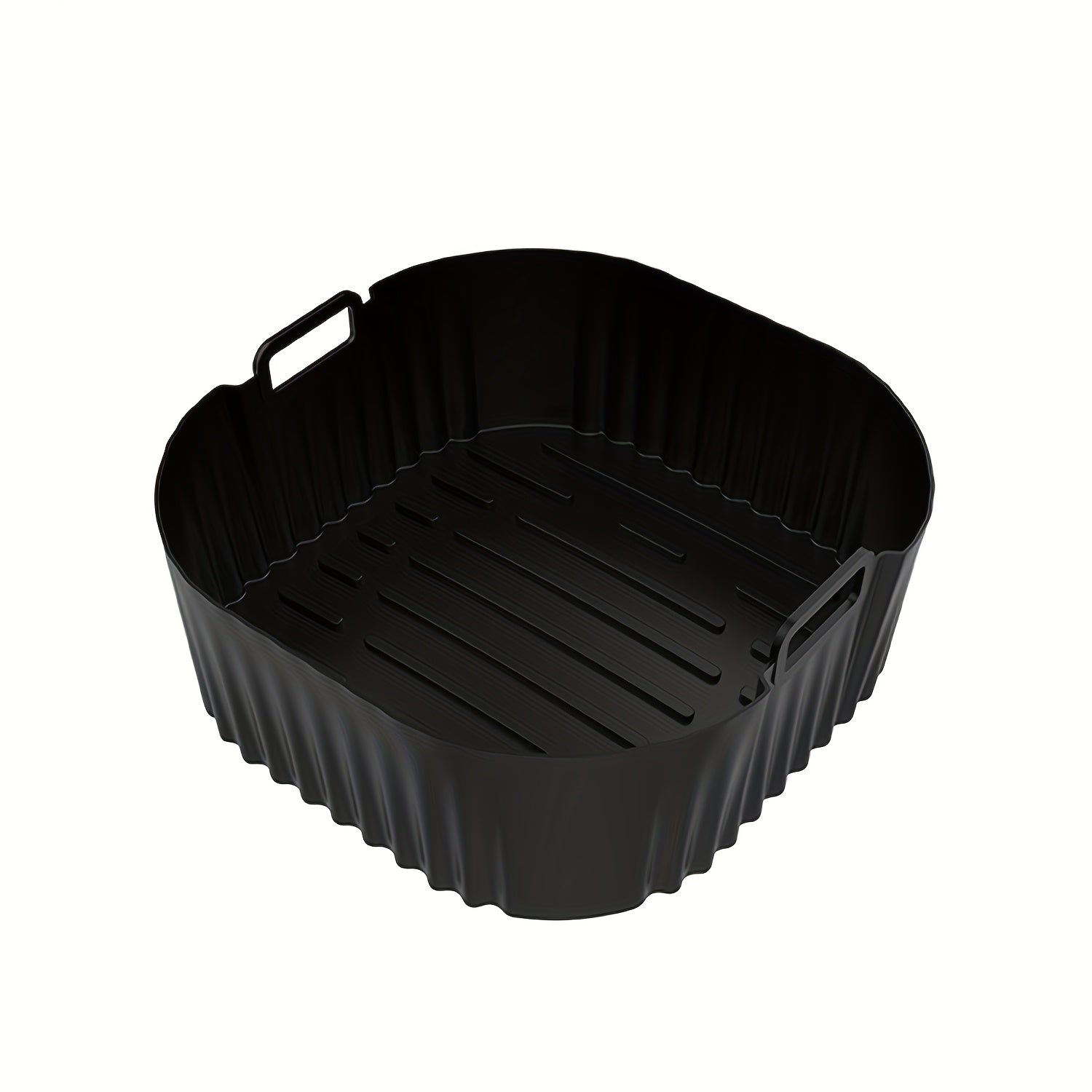 1/2 piezas Bandeja de Silicona Negra para Freidora de Aire, Compatible con el Modelo Philips NA229 con Superficie Antiadherente, Fácil de Limpiar en Freidoras de Aire, Hornos y Microondas