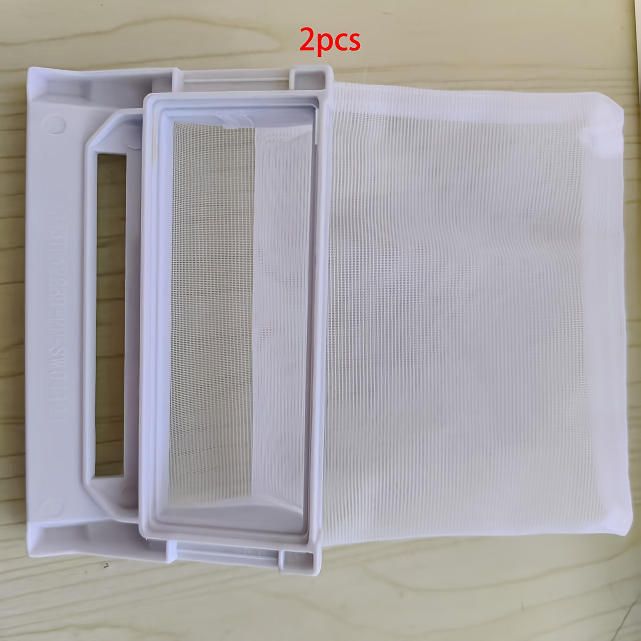 2 Piezas de Bolsas Filtros para Lavadora - Recolector de Agua No Eléctrico con Marco Desmontable, Malla Duradera para Prevenir Residuos y Pelusas, Compatible con la Mayoría de Lavadoras Estándar, Accesorio para Lavadora, Diseño Funcional, Malla de Alta C