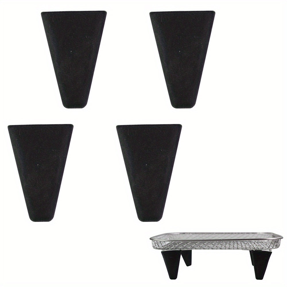 Accesorios para freidora de aire: funda de silicona laminada de tres capas, base de silicona, rejilla deshidratadora, almohadilla protectora de esquina y base alta
