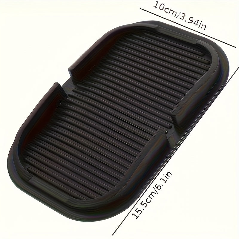 1pc alfombrilla antideslizante universal para tablero de coche, soporte adhesivo para teléfono móvil, accesorio interior de automóvil en silicona