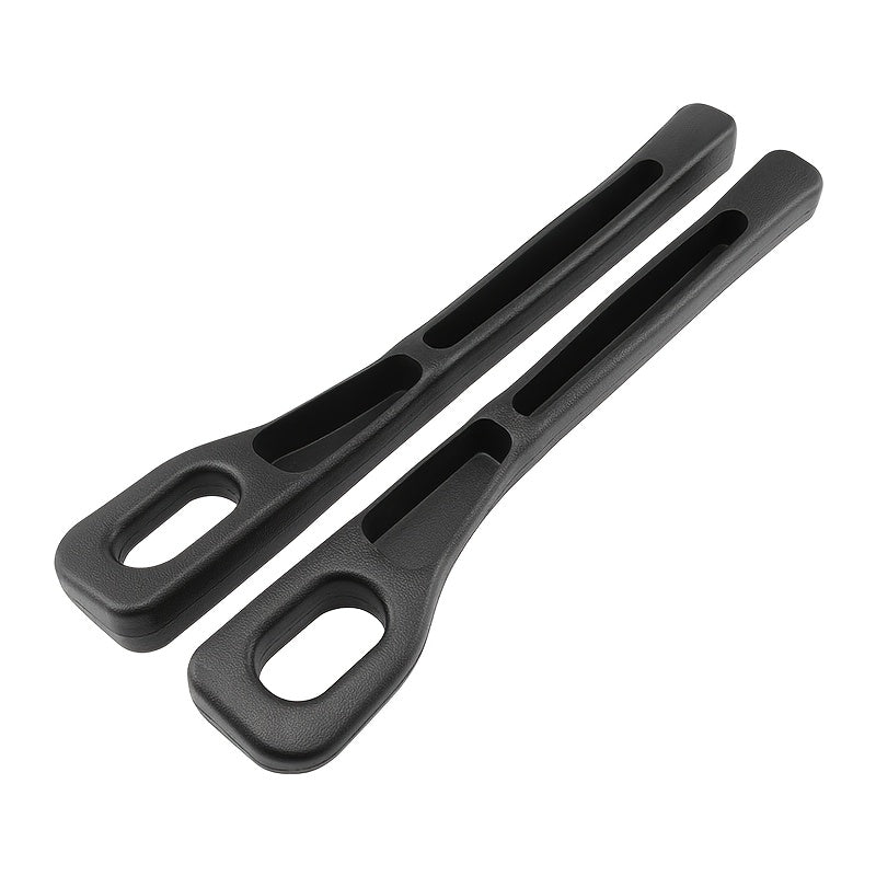 2 piezas de caja de almacenamiento organizadora para hueco de asiento de coche - Prueba de fugas y caídas, duradera PVC con soporte para teléfono y llaves, relleno de ranura espaciosa para organización de hueco de asiento - Accesorios de interior de coch