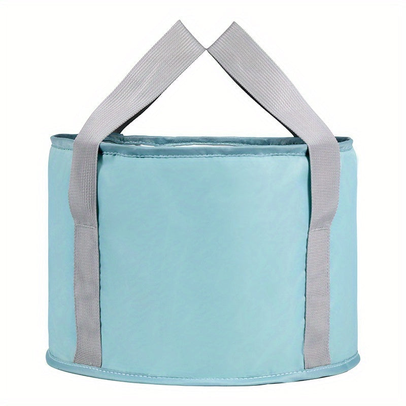 Baño de pies portátil y plegable - Ideal para remojar los pies después de períodos largos de relajación, adecuado para viajes y camping, no requiere electricidad, sin fragancia, hecho de materiales duraderos y diseñado para almacenamiento fácil.