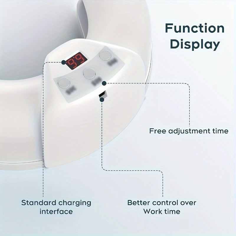 Lámpara de uñas multifuncional plegable con alimentación USB, dispositivo portátil de mano con fácil operación y diseño compacto para uñas de dedos y uñas de los pies, herramienta de uñas para el hogar - Regalo ideal para las principales fiestas (Navidad