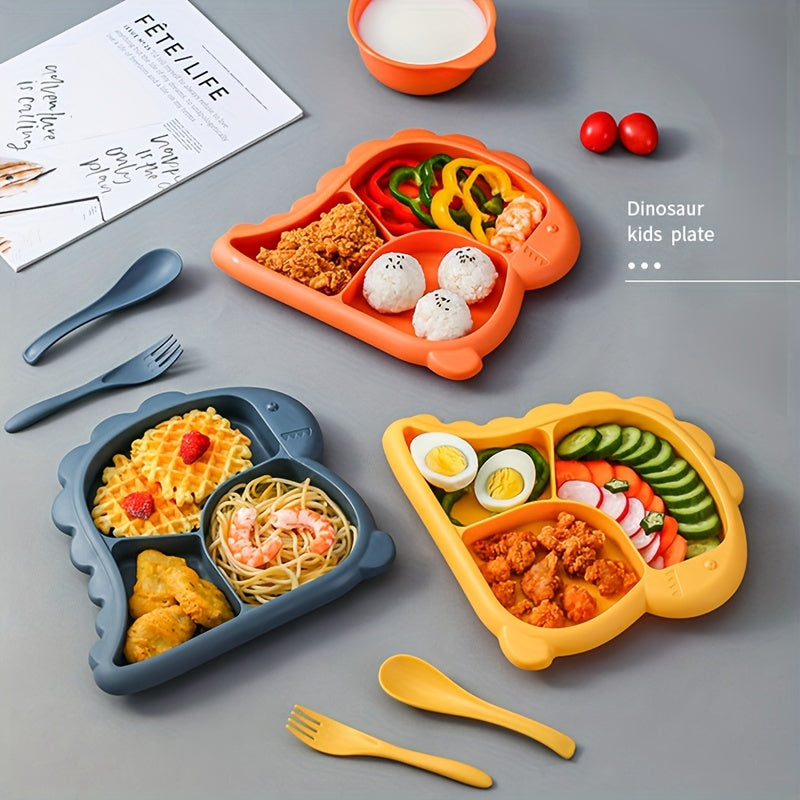 Plato de cena de dinosaurio